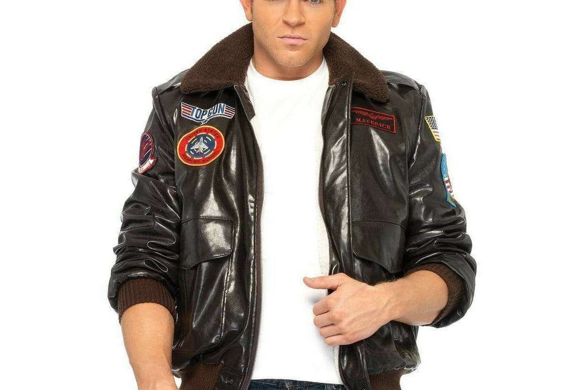 A jacket-style costume detail for a city evening